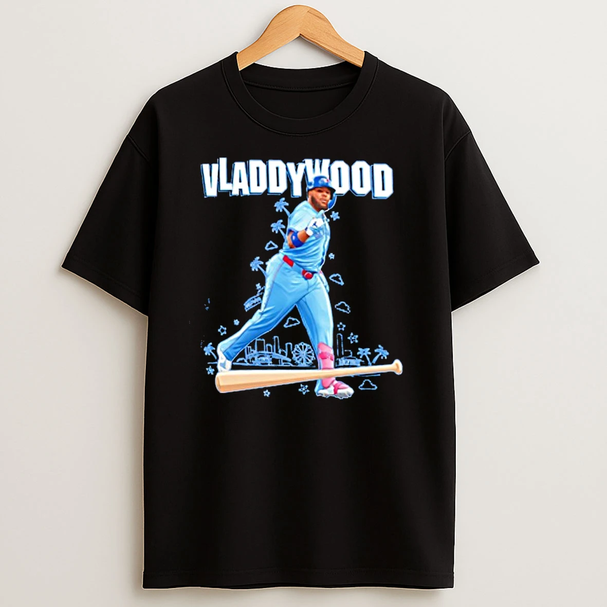 Vladdywood Vladimir Guerrero Jr Toronto Blue Jays Mlb T Shirts