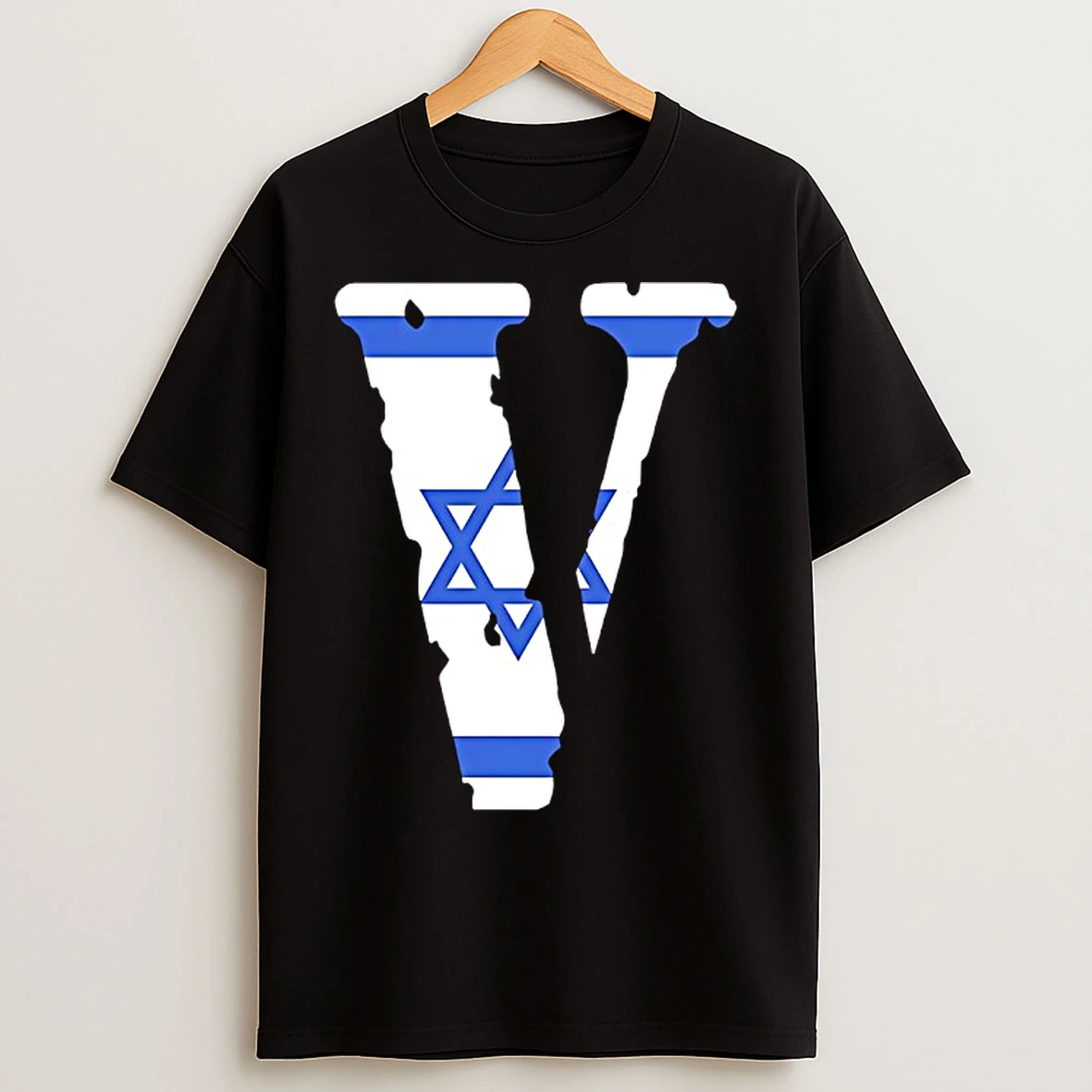 Vlone Friends Isarel Flag T Shirts