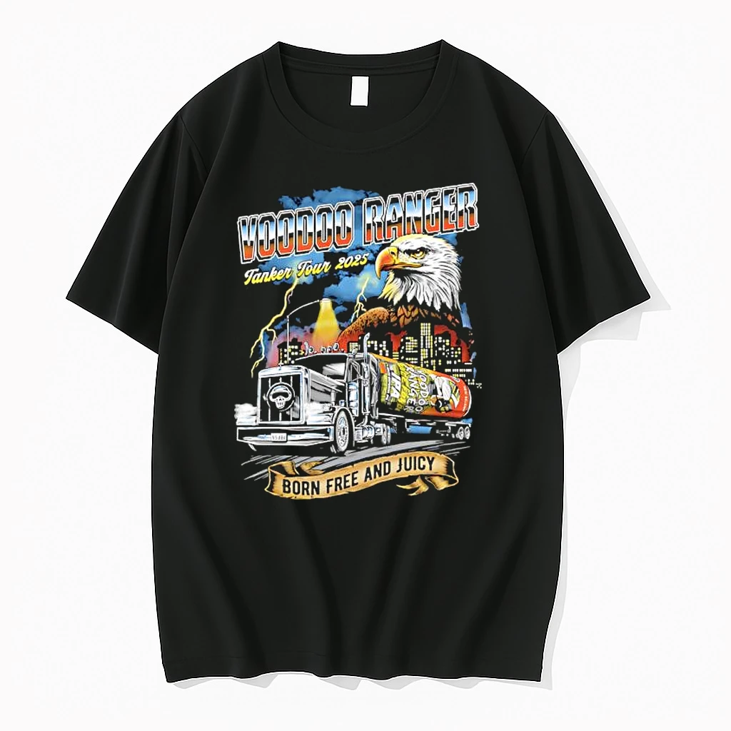 Voodoo Ranger Tanker Tour 2025 Born Free And Juicy Eagle Shirts