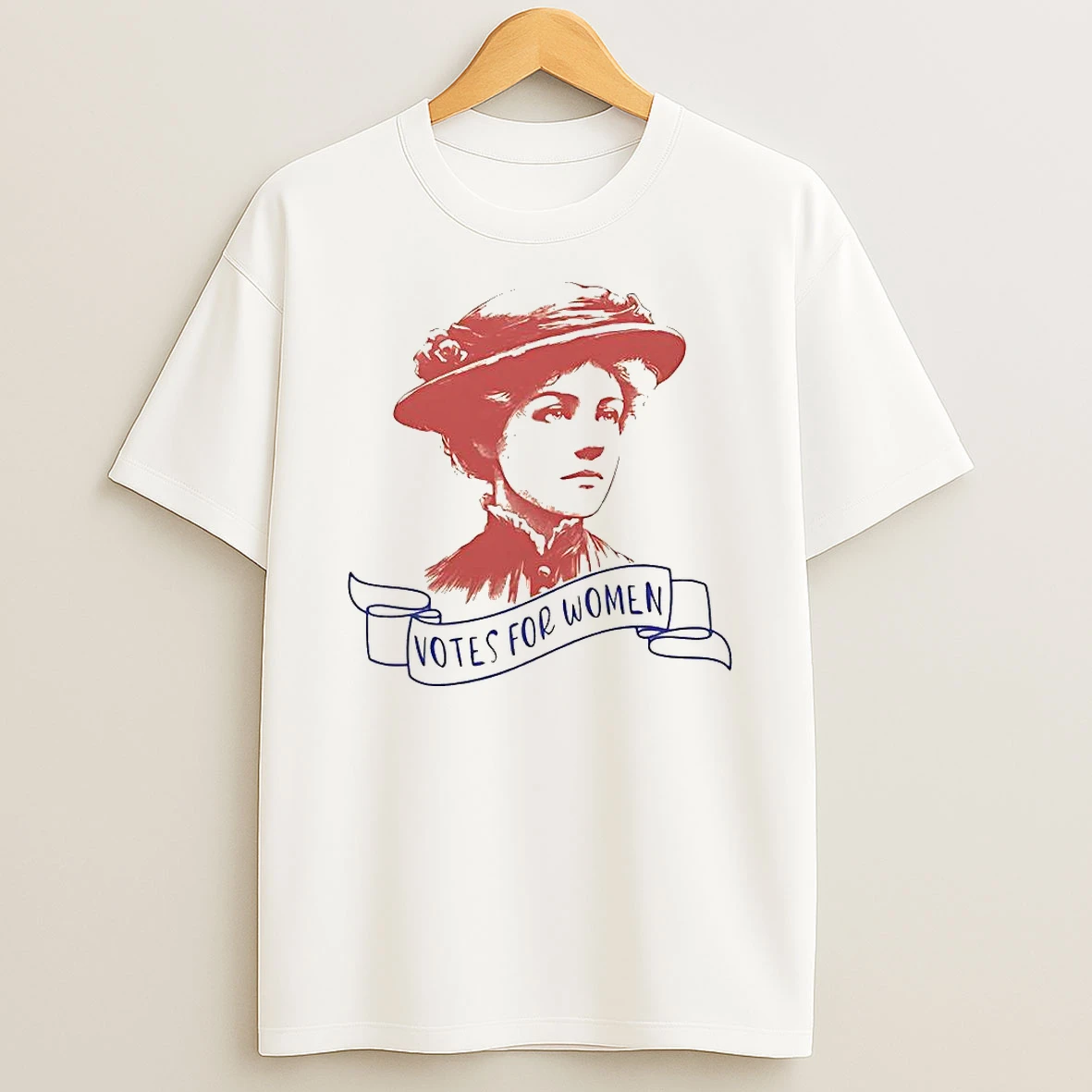 Votes For Women Teacher Portrait Vintage Shirts