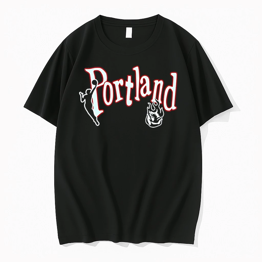 Wnba Portland Fire Rose Logo 2025 Shirts