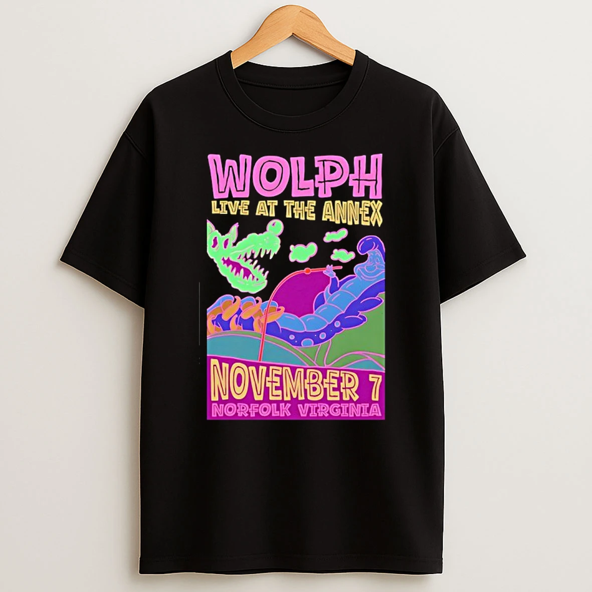 Wolph In Norfolk Va On Nov 7 2025 Shirts
