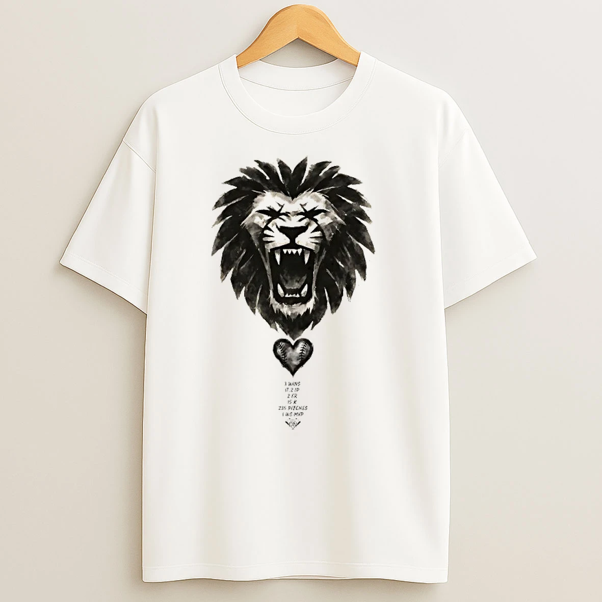 Ws Mvp Heart Of A Lion T Shirts