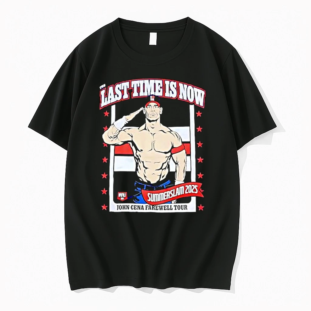 Wwe John Cena Farewell Tour 2025 Last Time Is Now Shirts