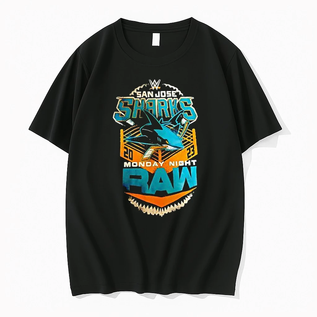 Wwe Smackdown San Jose Sharks Monday Night Raw Shirts
