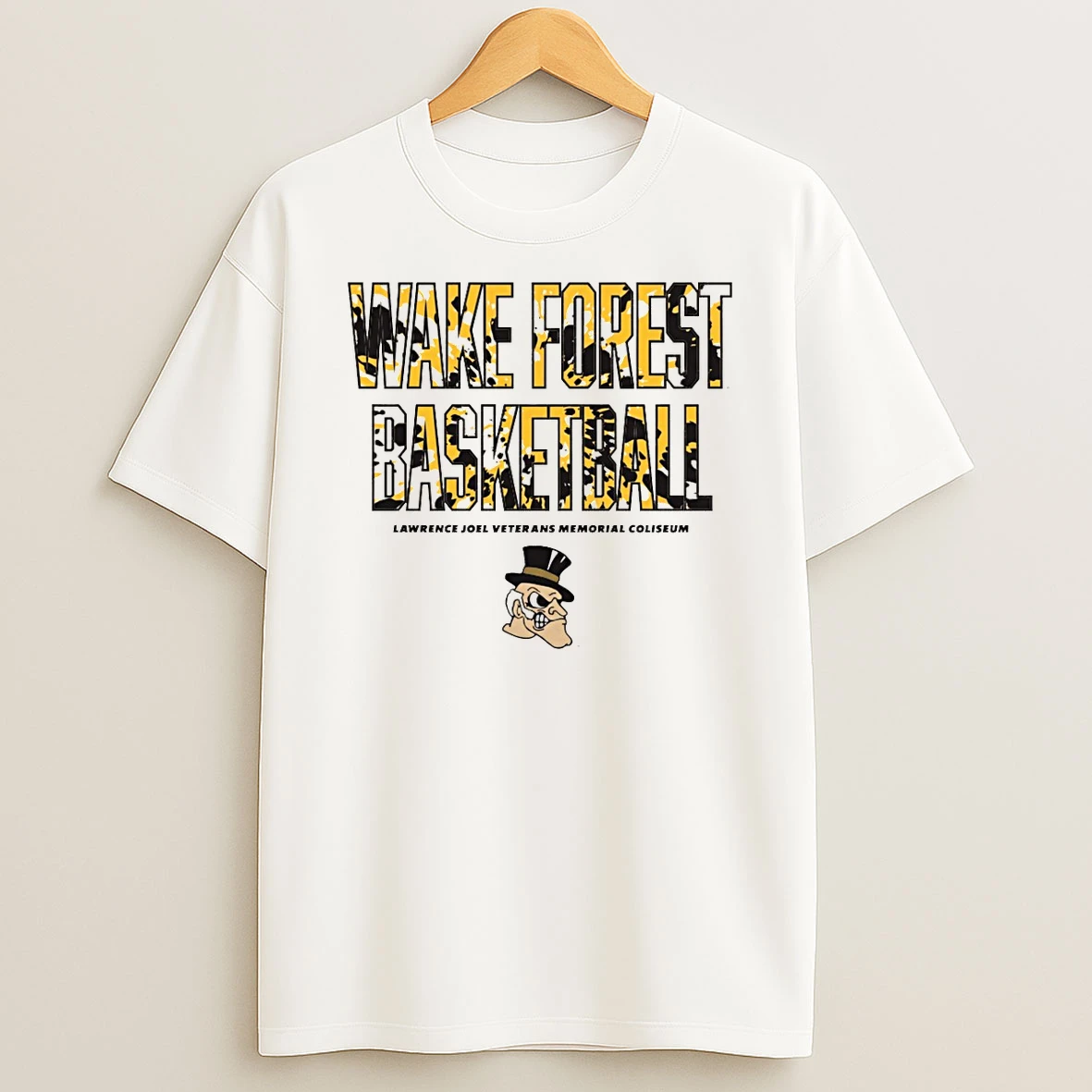 Wake Forest University Basketball Lawrence Joel Veterans Memorial Coliseum Shirts