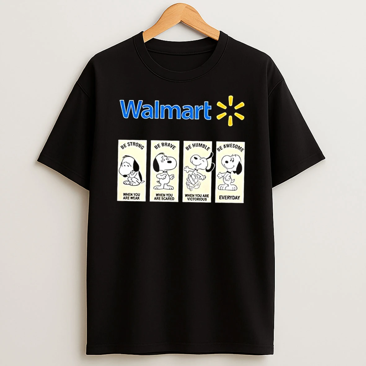Walmart X Snoopys Emotional States Shirts