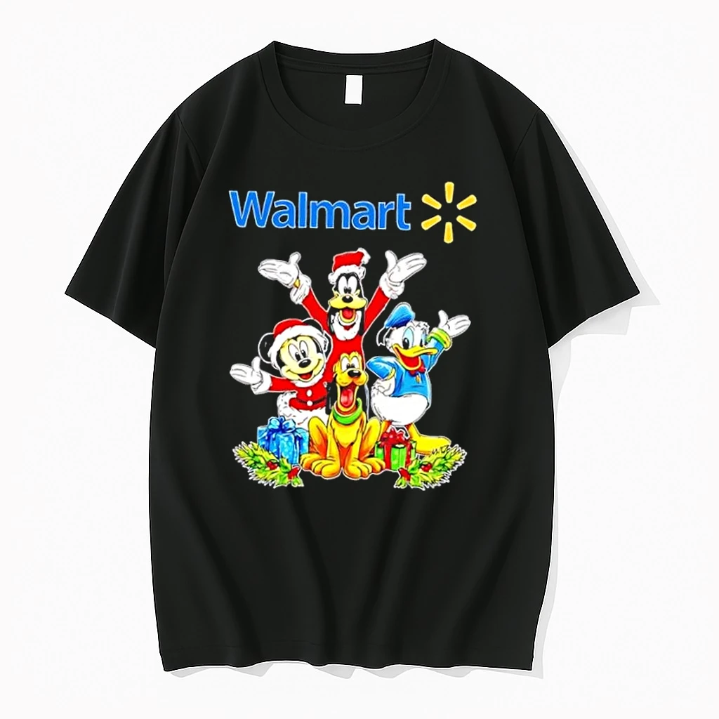 Walmart X Team Mickey Merry Christmas Shirts