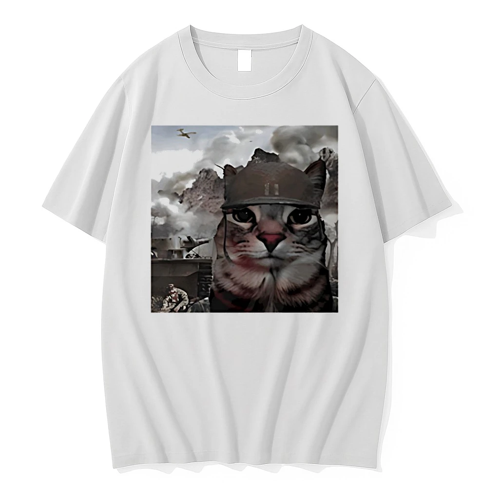 War Cat Funny Meme Shirts