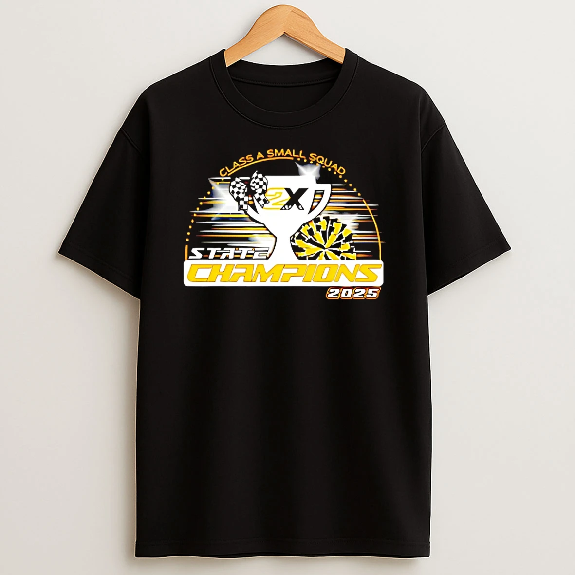 Warbird Competitive Cheer 2 Times Back To Back State Champion 2025 Shirts