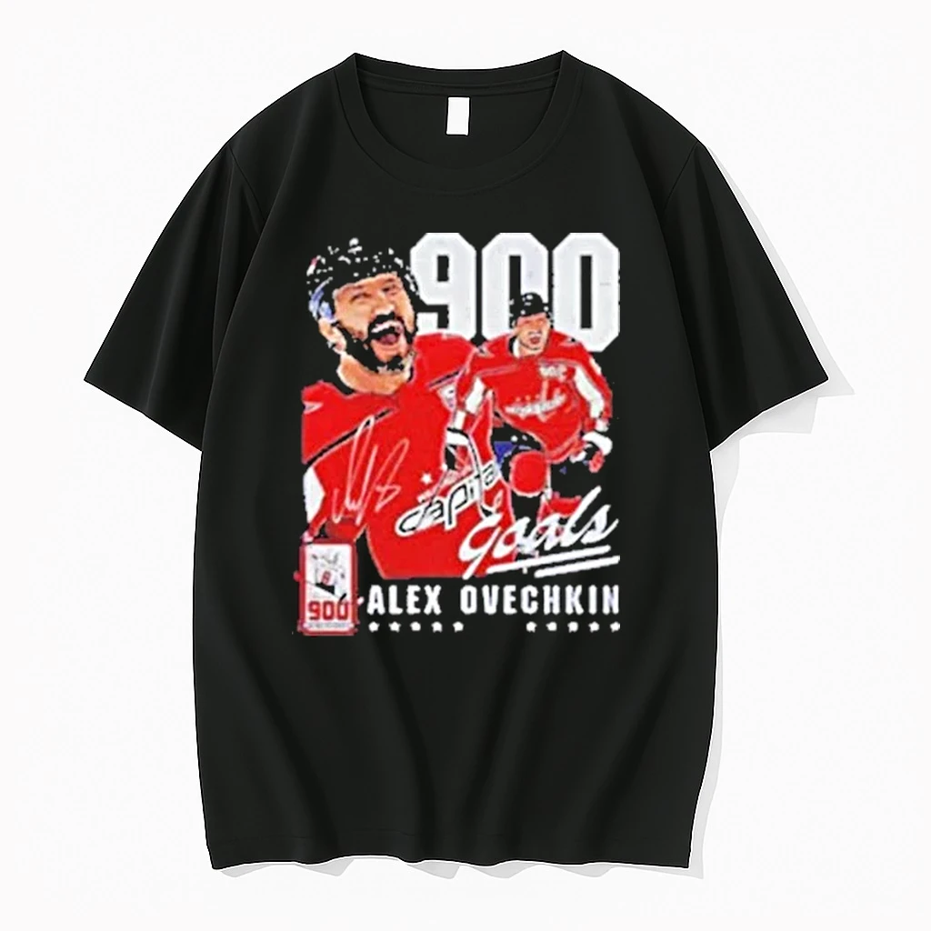 Washington Alex Ovechkin 900 Goals Signature Shirts