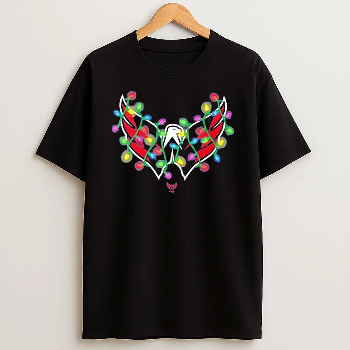 Washington Capitals Logo Holiday Christmas Lights Shirts