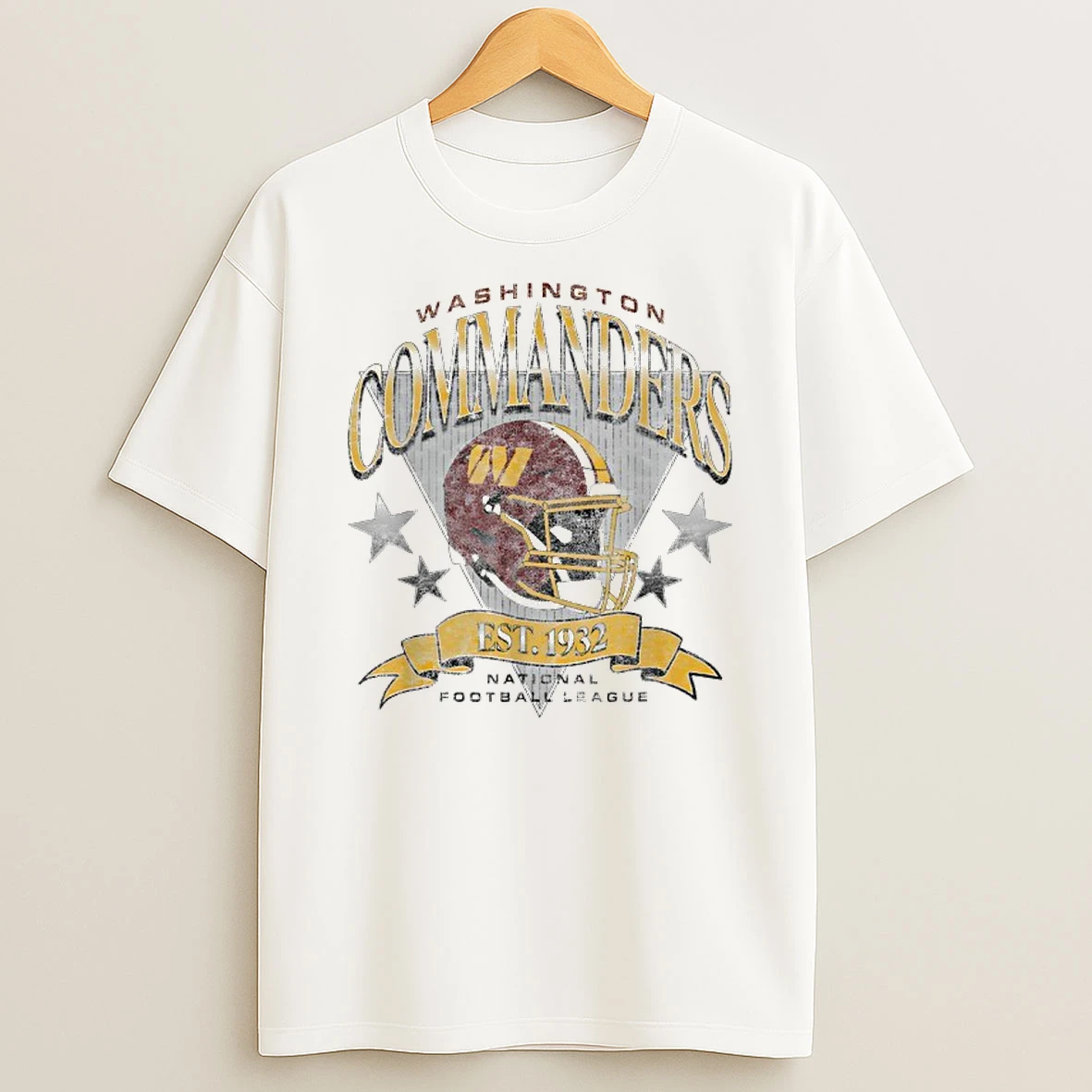 Washington Colalanders Est 1932 National Football League Shirts