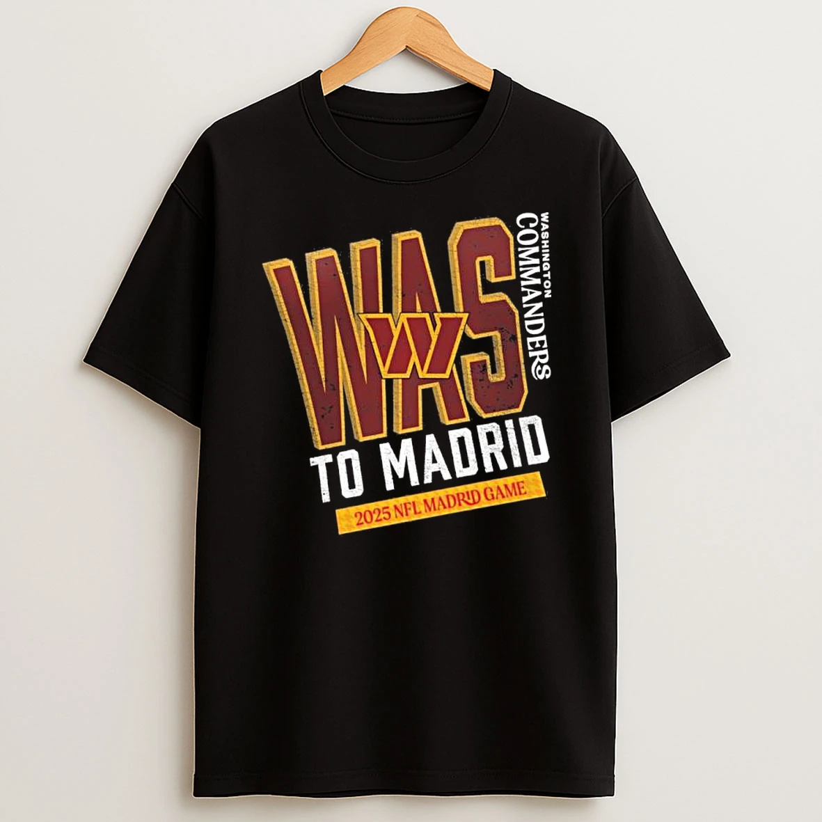 Washington Commanders 2025 To Madrid We Go Shirts