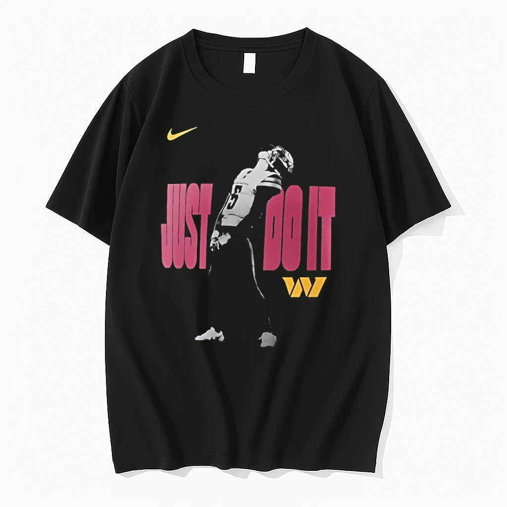 Washington Commanders Jayden Daniels Nike Just Do It Shirts