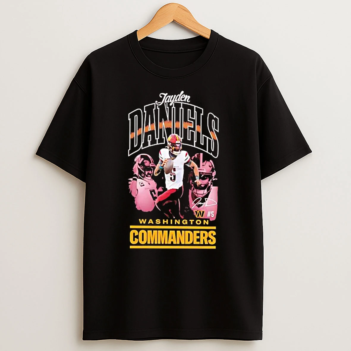 Washington Commanders Jayden Daniels Outerstuff Signature Shirts