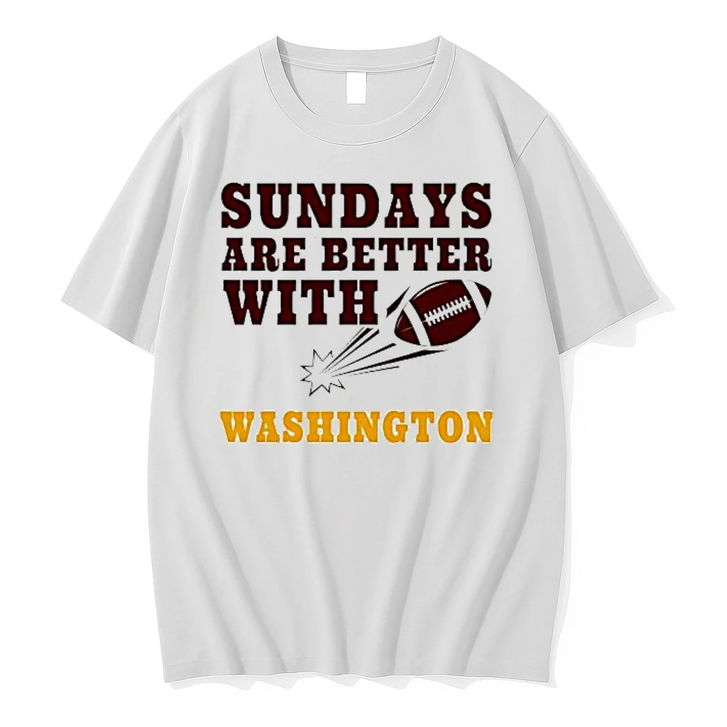 Washington Commanders Sundays Are Better With Football Shirts