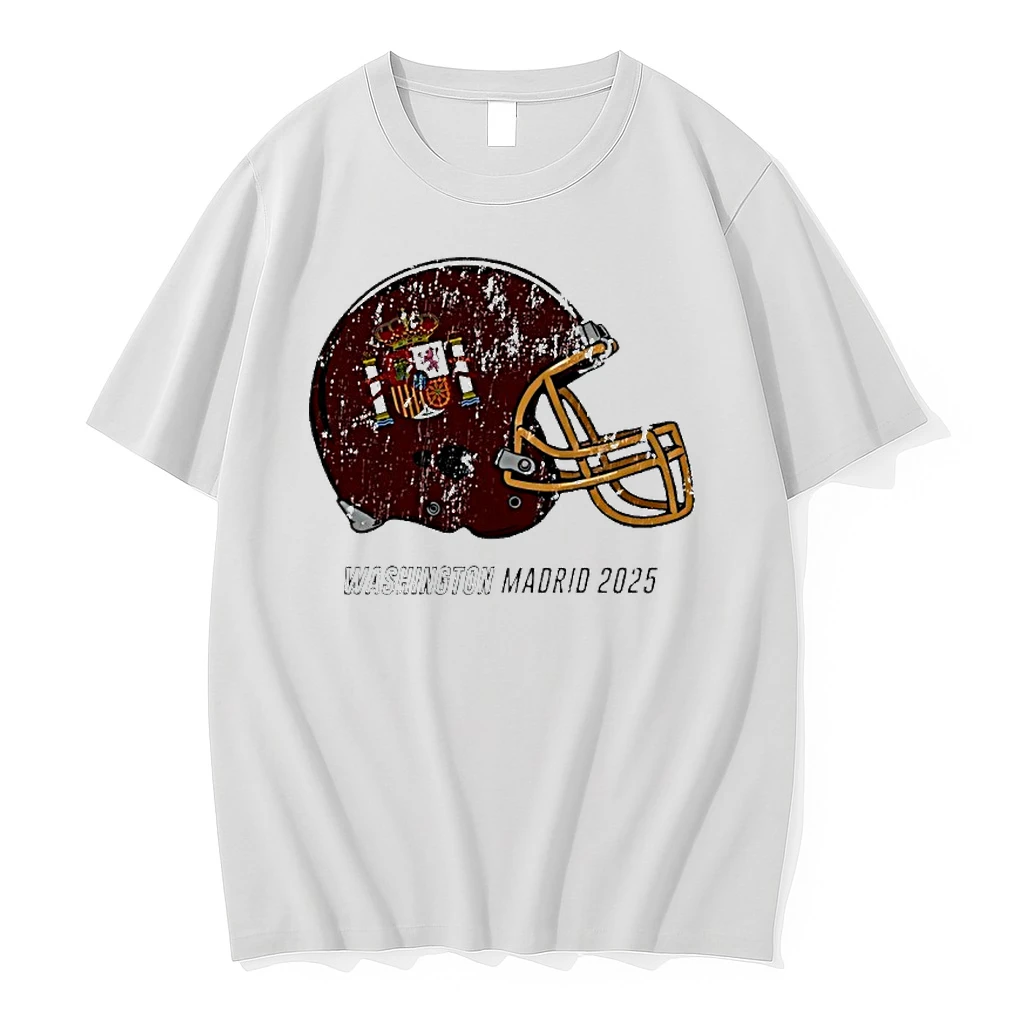 Washington Football Retro Helmet X Madrid 2025 Shirts