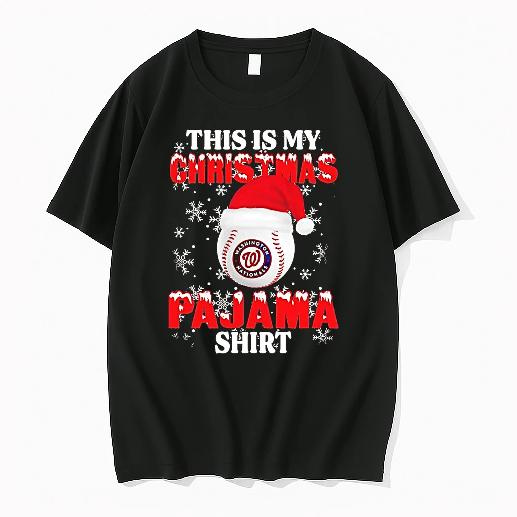 Washington Nationals This Is My Christmas Pajama Shirts