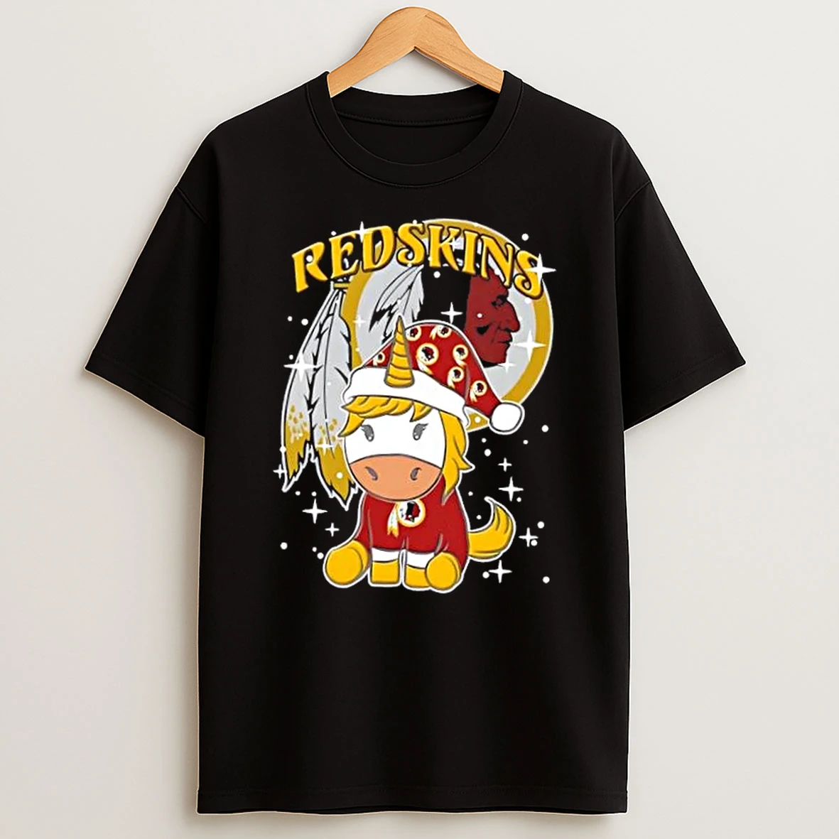 Washington Redskins Football X Unicorn Merry Christmas Shirts
