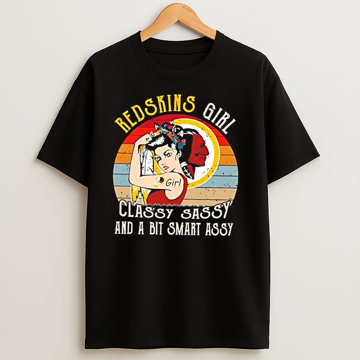 Washington Redskins Girl Classy Sassy And A Bit Assy T Shirts
