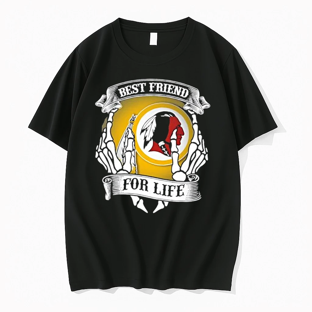 Washington Redskins Football Best Friend For Life Hands Bones Shirts