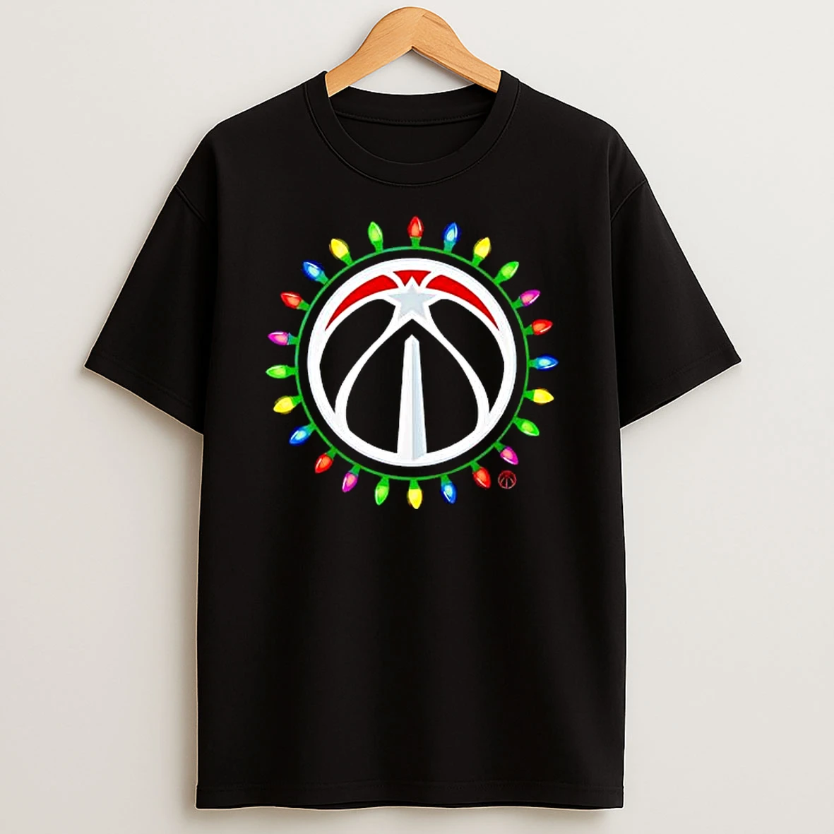 Washington Wizards Logo Lights Merry Christmas Shirts