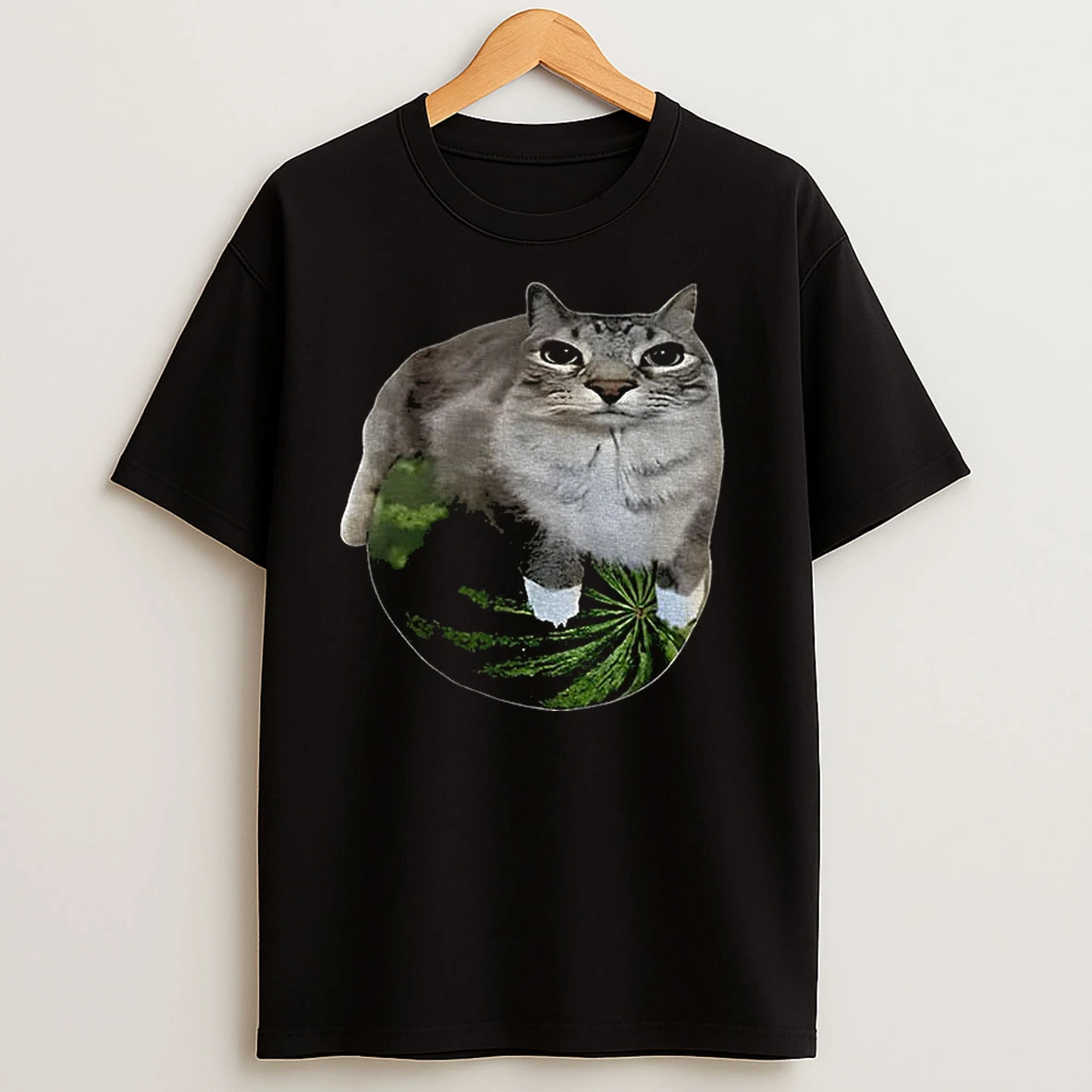 Watermelon Cat Funny T Shirts
