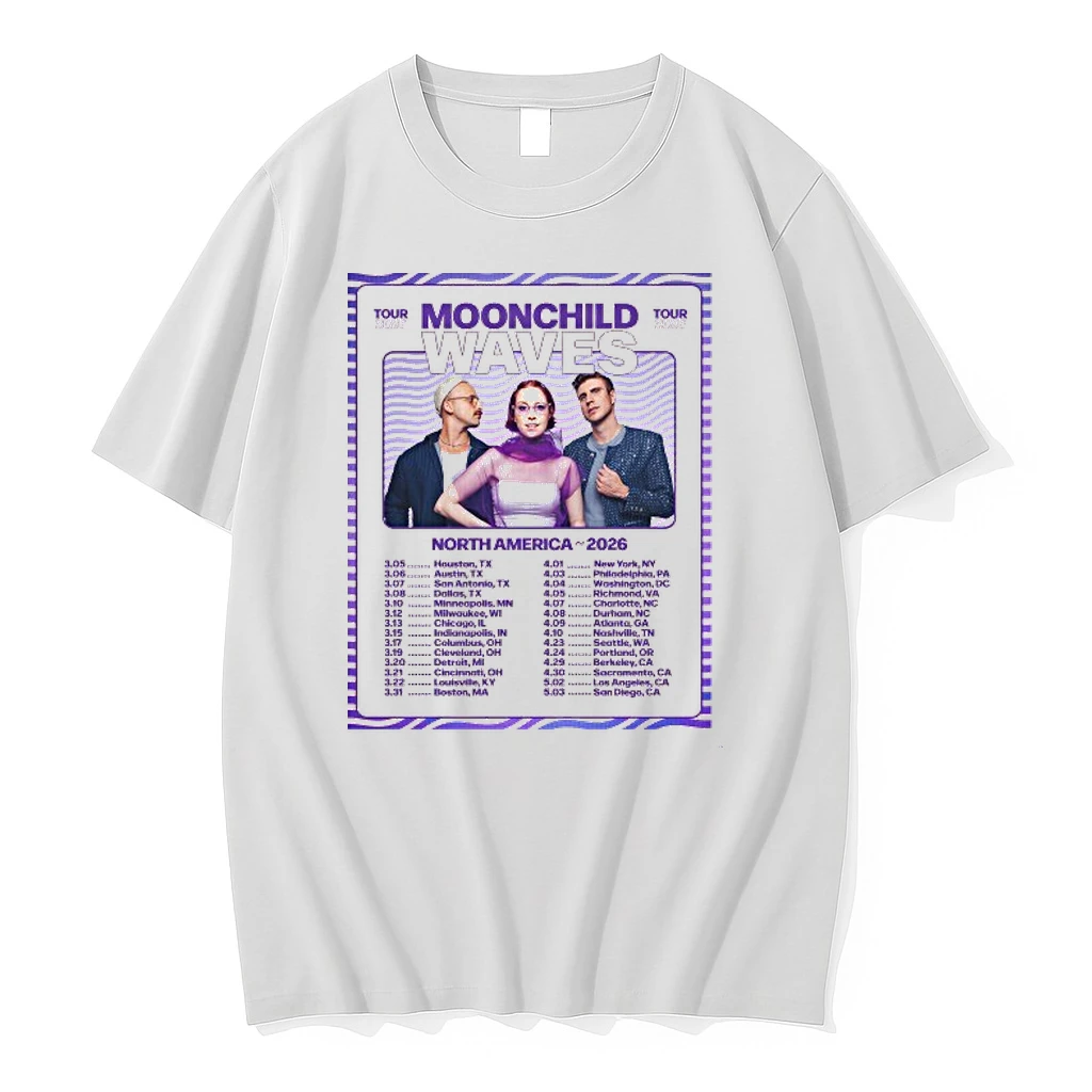 Waves Moonchild North America Tour 2026 Shirts