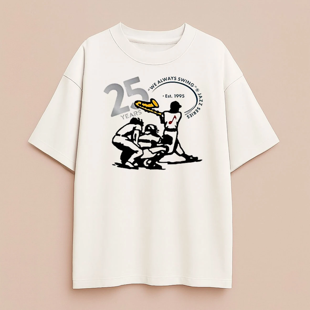 We Always Swing Jazz Series Est 1995 I Support Live Jazz Premium Shirt Sweater
