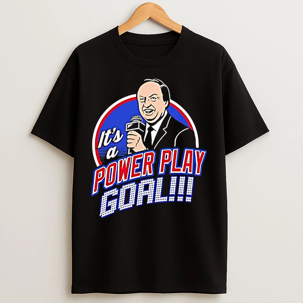 We Bleed Blue Rangers Sam Rosen Its A Power Play Goal Graphic T Shirts