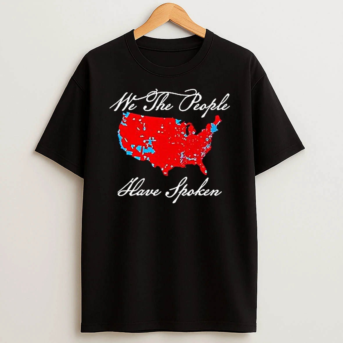 We The People Have Spoken Map Of 2024 Election Results Shirts
