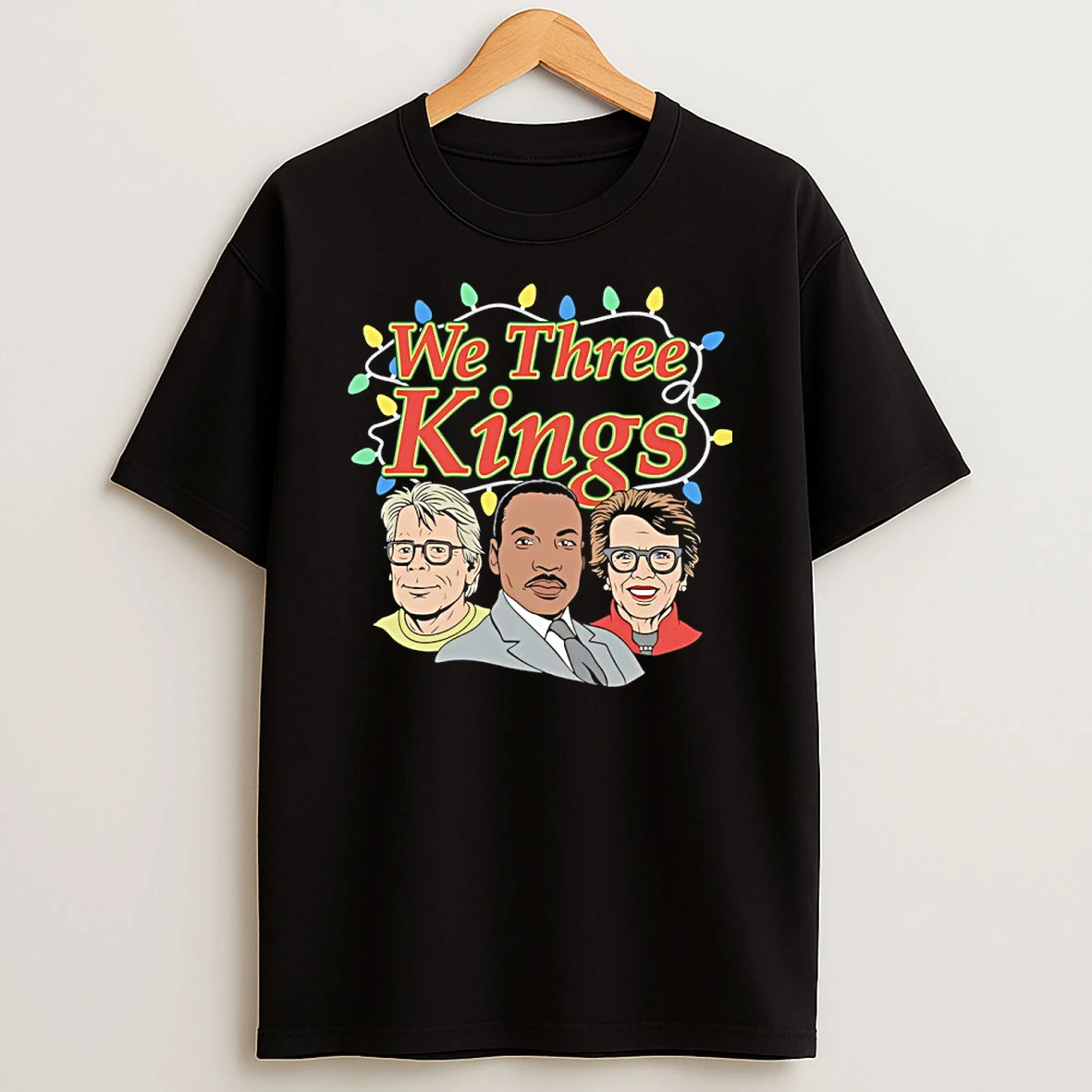 We Three Kings Christmas Light Shirts