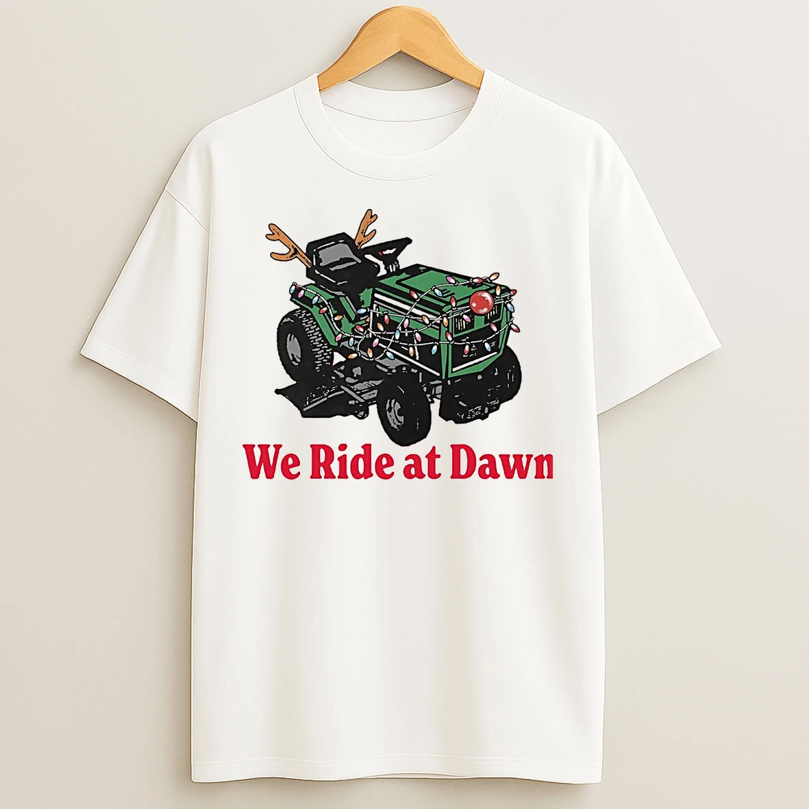 We Ride At Dawn Christmas T Shirts