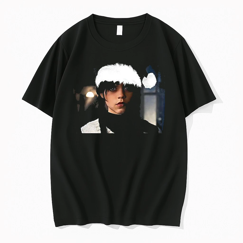 Wednesday Was Wearing A Santa Hat Christmas Shirts