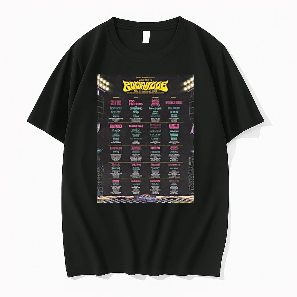 Welcome To Rockville In Daytona Beach Florida Full Lineup At Daytona International Speedway From May 7 To 10 2026 Shirts