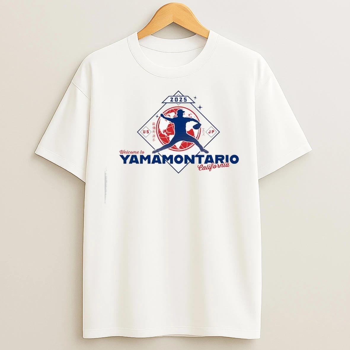 Welcome To Yamamontario California Most Valuable Player Us Jp 2025 T Shirts