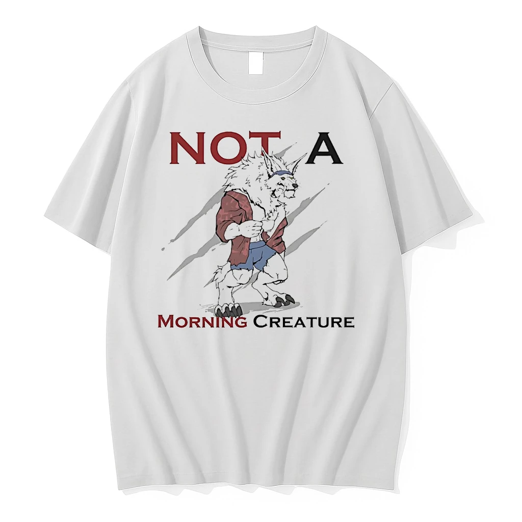 Werewolf Not A Morning Creature Shirts