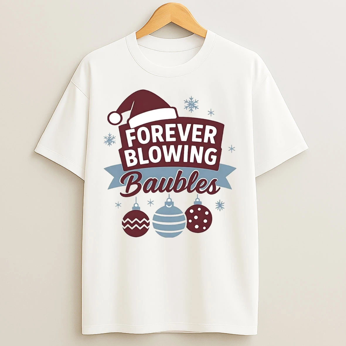 West Ham United F C Forever Blowing Baubles Christmas T Shirts