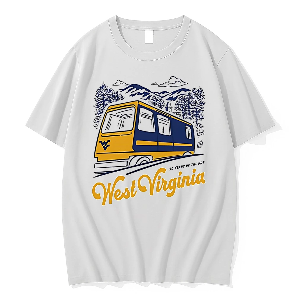 West Virginia Mountaineers 50th Anniversary Prt Shirts