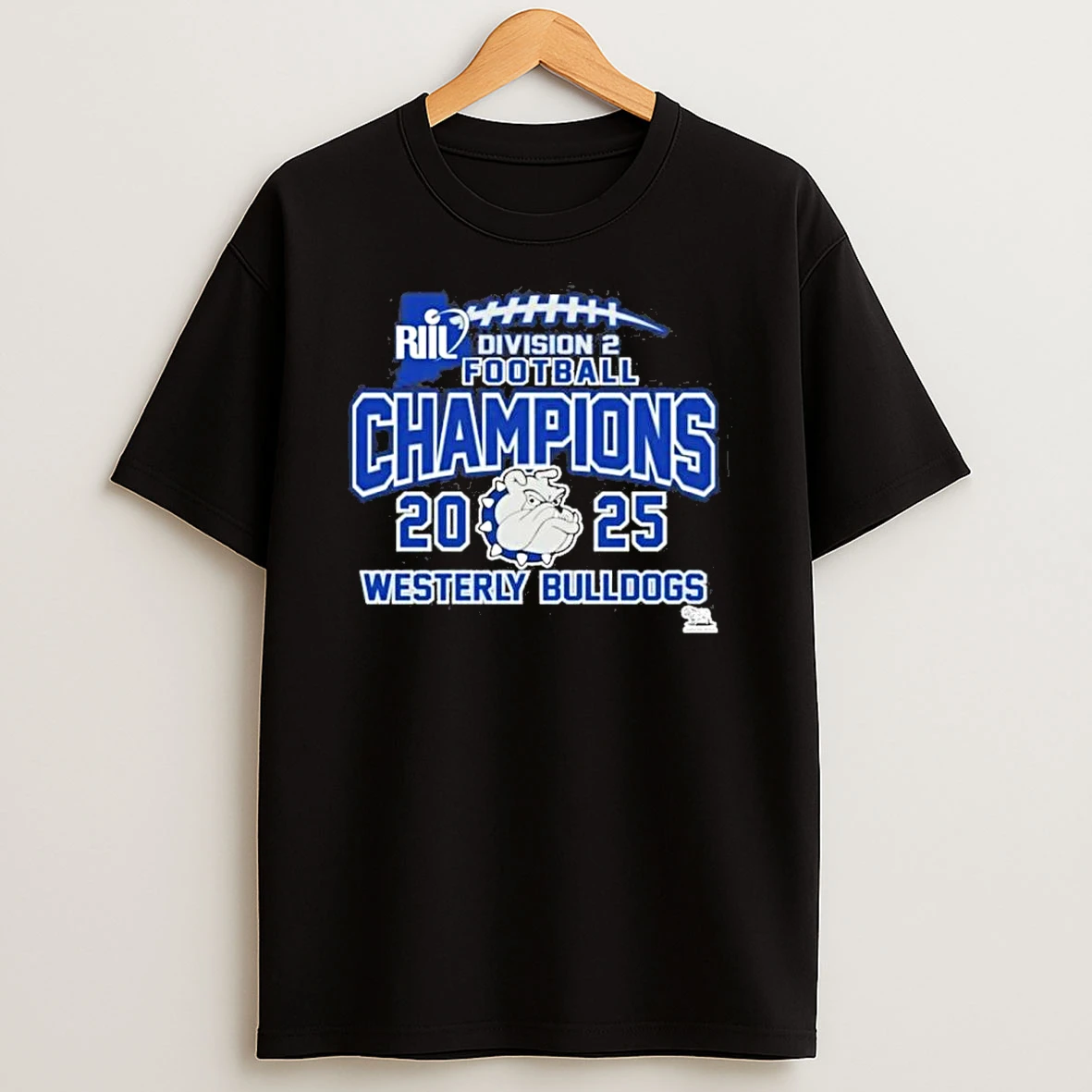 Westerly Bulldogs 2025 Riil Division 2 Football Champions Shirts