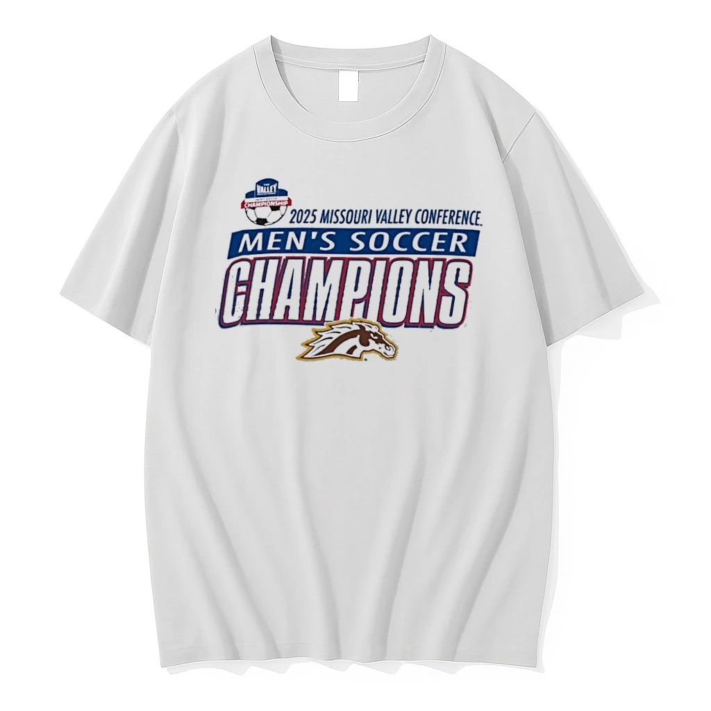 Western Michigan Broncos 2025 Mvc Mens Soccer Champions Shirts