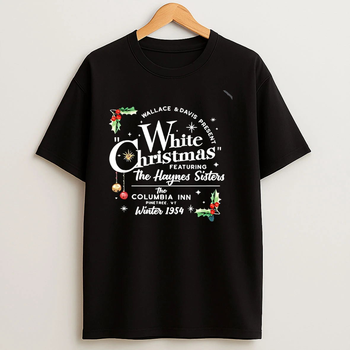 White Christmas Featuring The Haynes Sisters T Shirts