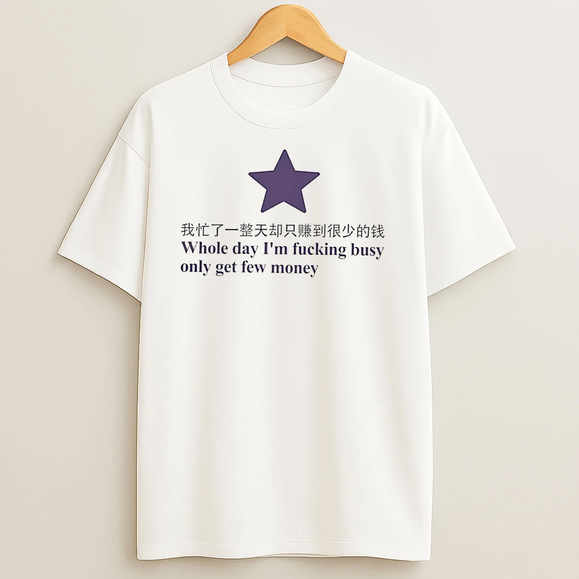 Whole Day Im Busy Make Few Money T Shirts