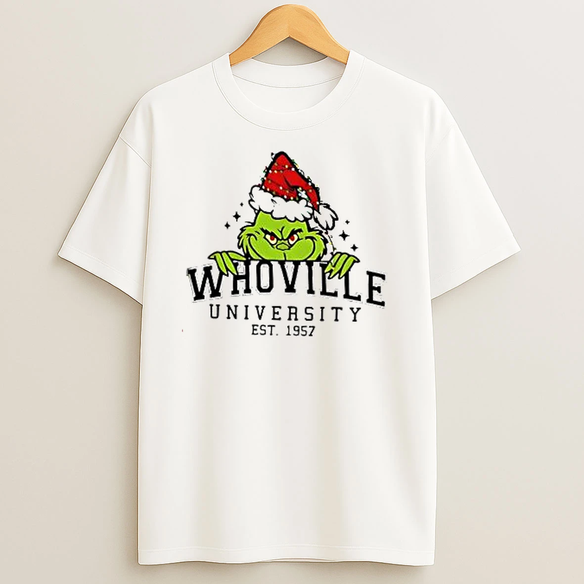 Whovillee Christmas Grinch Est 1957 T Shirts