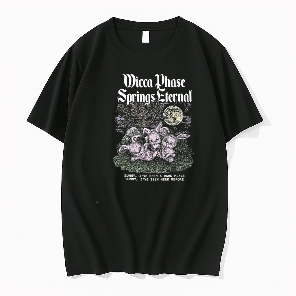 Wicca Phase Springs Eternal Dark Place Bunny Shirts