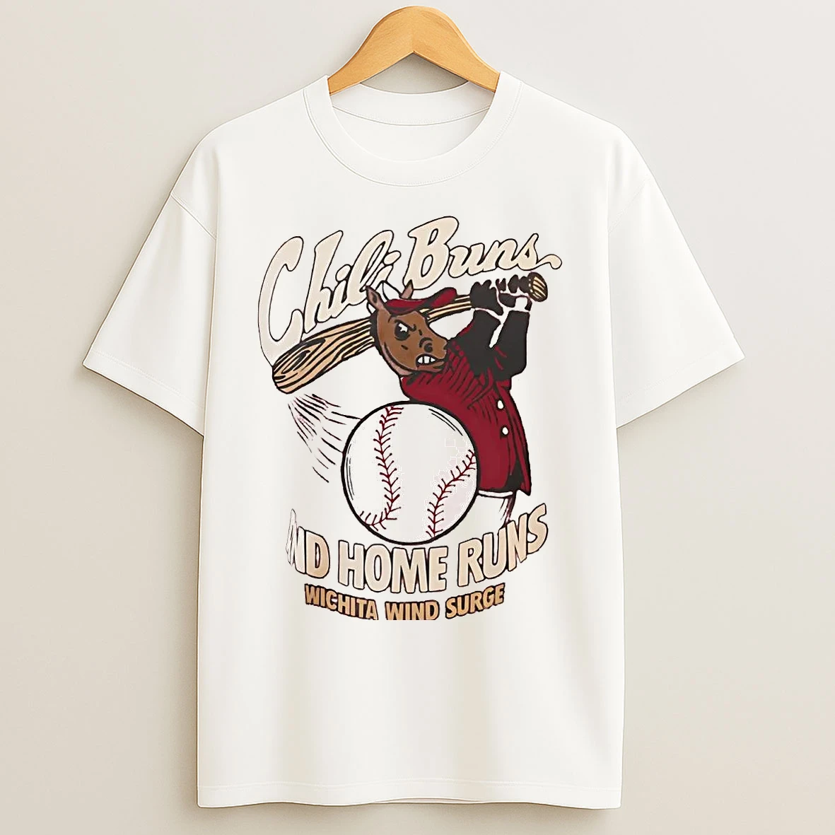 Wichita Wind Surge Chili Buns And Home Runs T Shirts