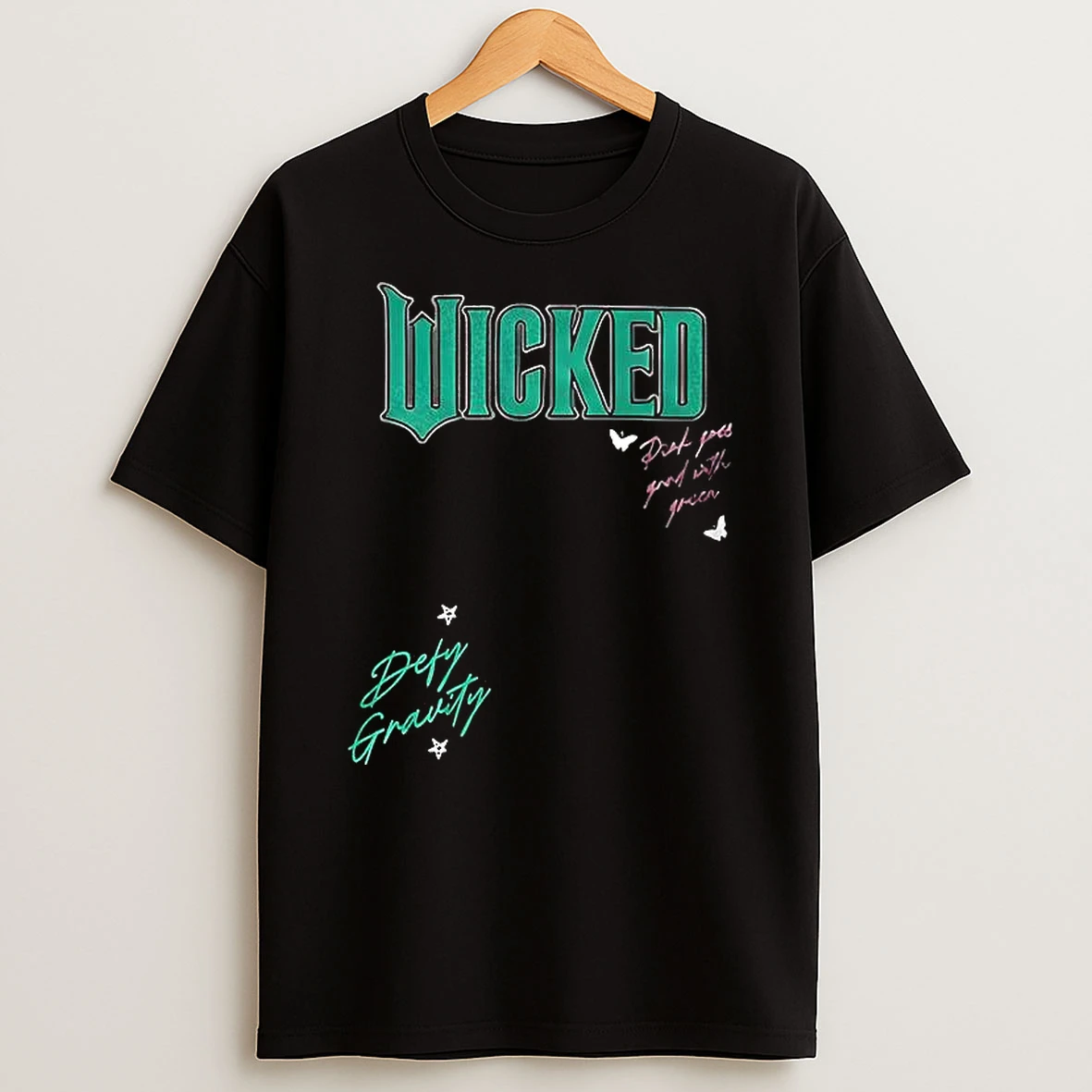 Wicked Pink Goes Good With Green Shirts