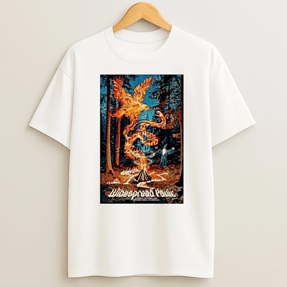 Widespread Panic 2025 Savannah Ga Shirts