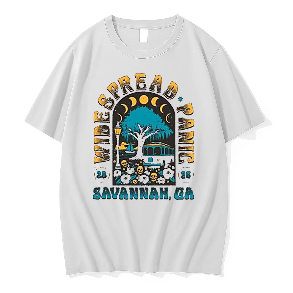 Widespread Panic 2025 Tour Savannah Ga Shirts